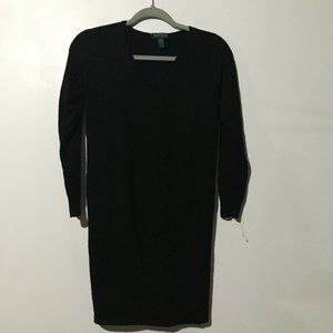 Lauren Ralph Lauren Black Sweater dress Pullover